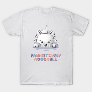 Pawsitively Adorable Puppy Designs T-Shirt